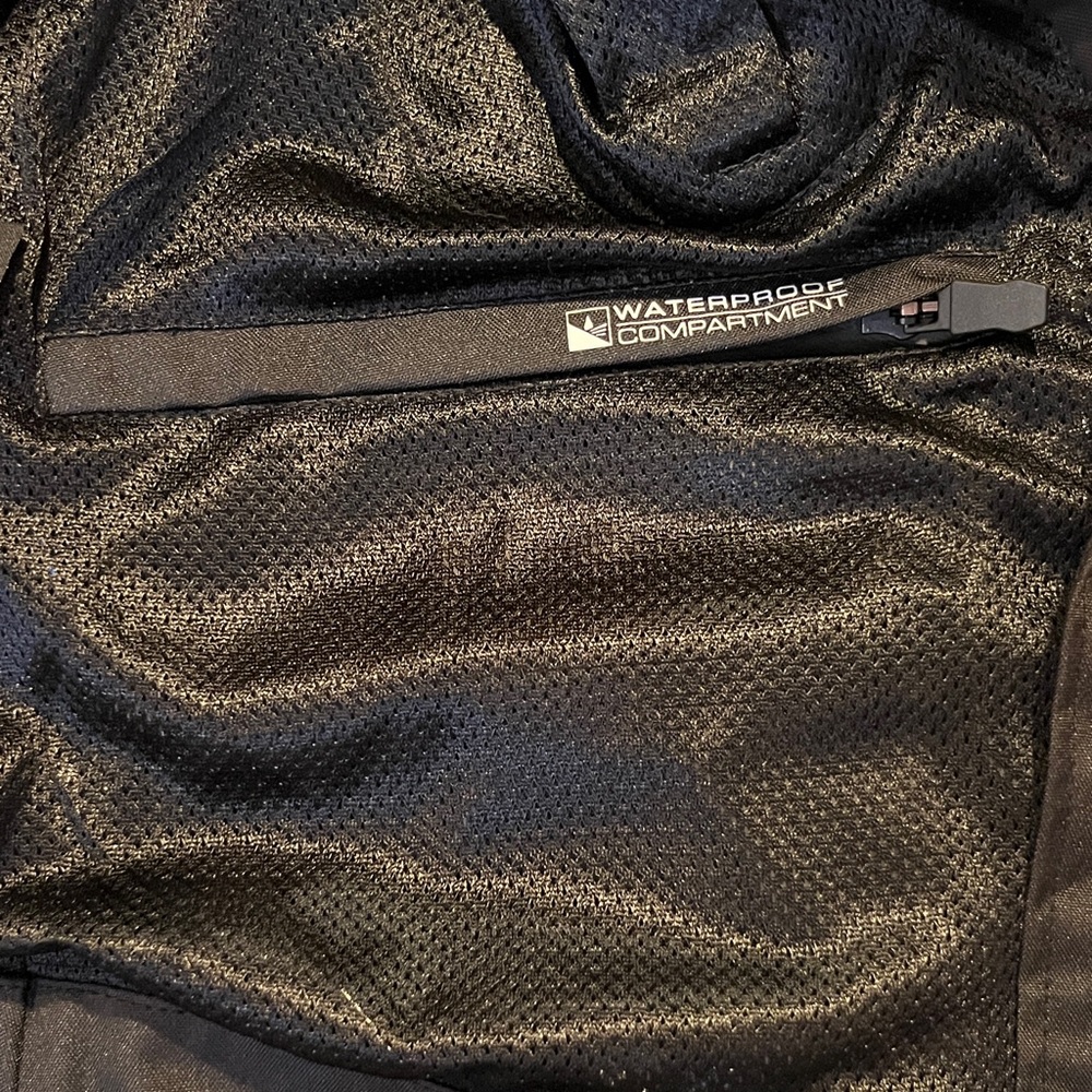 Alpinestars Isla Water Repellant Black Motorcycle Riding Jacket - Picture 15 of 16